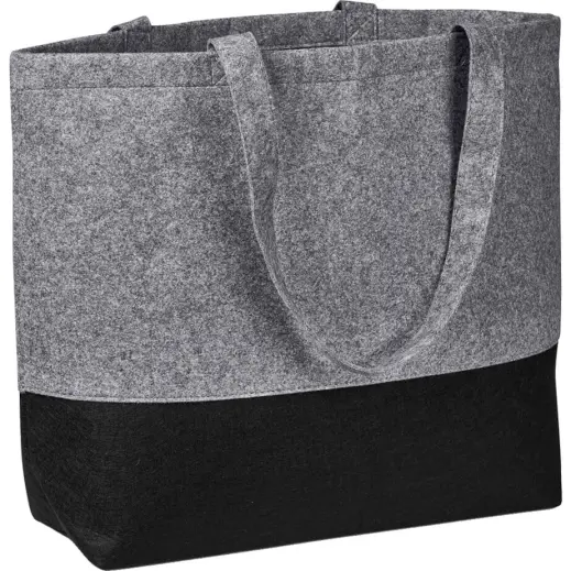 Okiyo Toku Recycled PET Felt Large Tote Close Up Angle